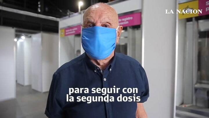 Vacunación a mayores de 80 en la Ciudad
