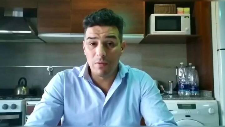 El primer paciente confirmado con coronavirus en Chubut - Fuente: Facebook