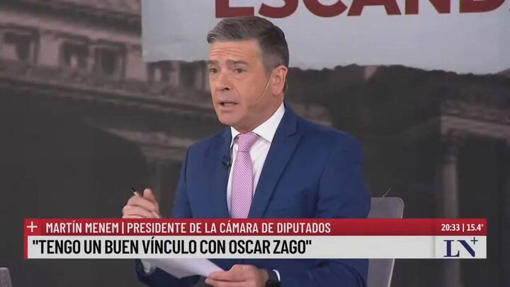 Martín Menem No Estamos Censurando A Nadie