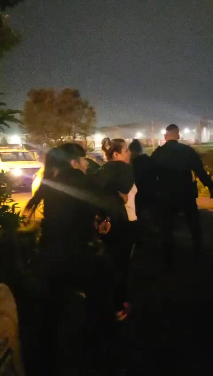 La detención de La Tranza Naty