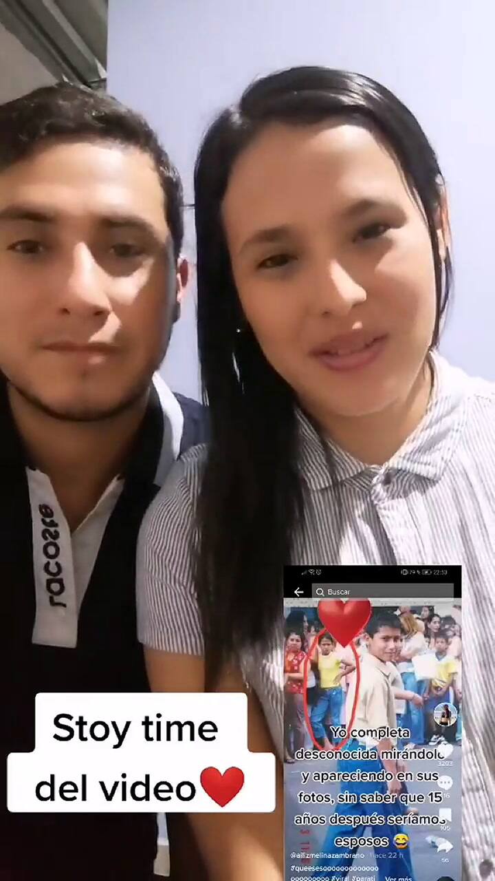 Una pareja se hizo viral al darse cuenta que se conocieron antes de lo que recordaban