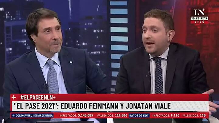 La burla de Eduardo Feinmann que tentó a Jony Viale