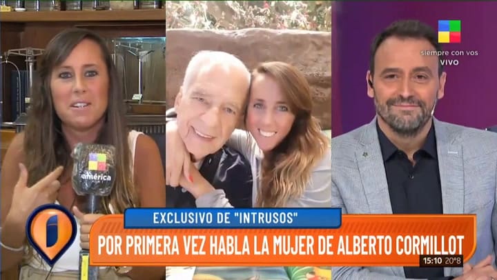La esposa de Alberto Cormillot habló de las críticas a su maternidad - Fuente: América
