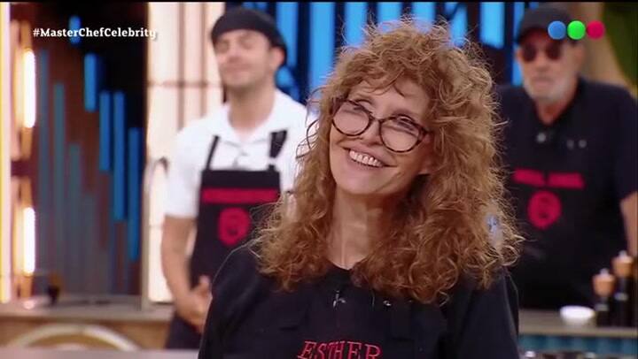 Esther Goris fue eliminada de MasterChef Celebrity