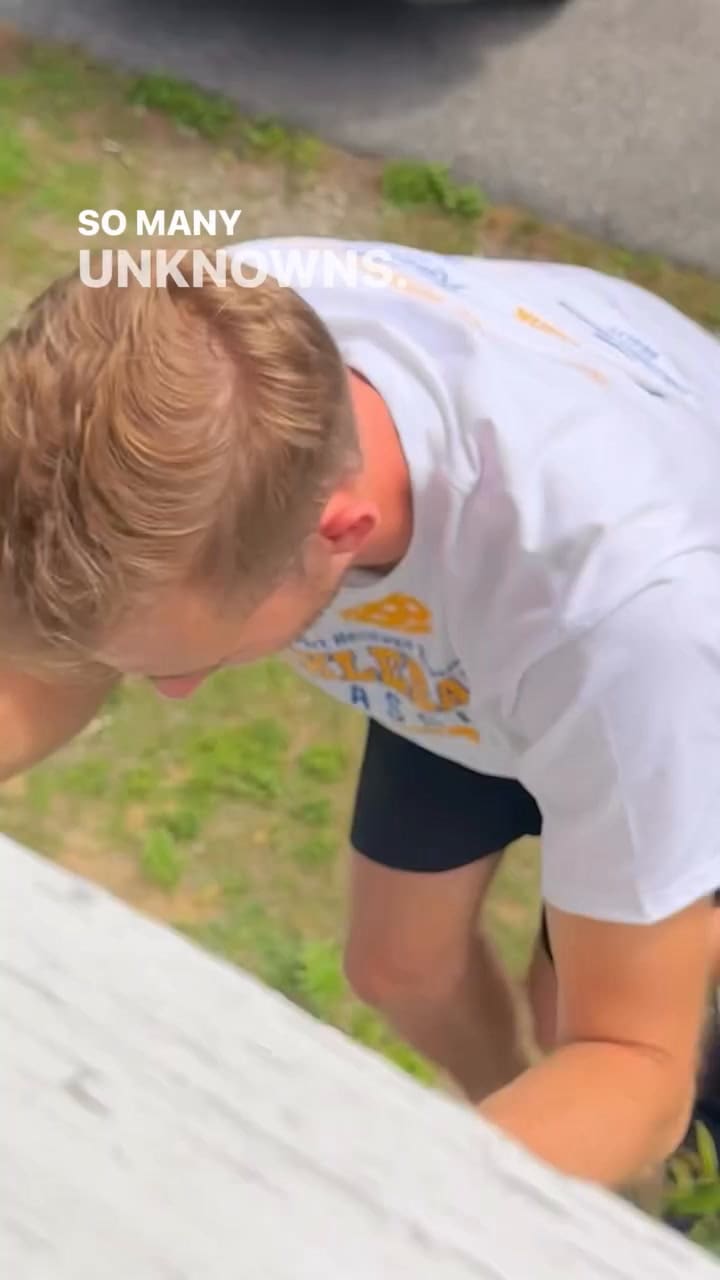 El joven compartió en las redes sociales el descubrimiento de la habitación secreta (Instagram: @ladinabttle)