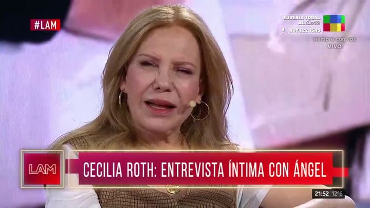 Cecilia Roth habló como es cómo mamá
