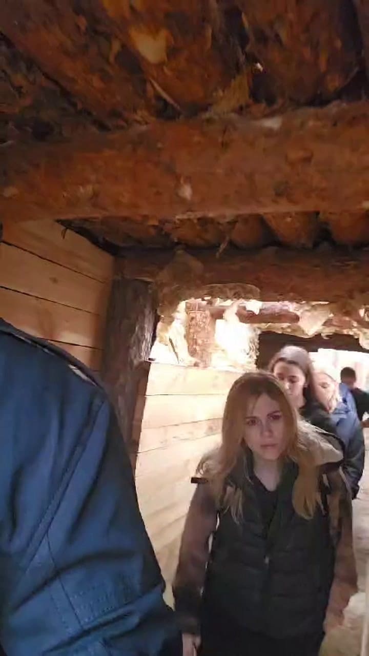 Lilia Lemoine y el diputado del Parlasur Iván Dubois en Ucrania