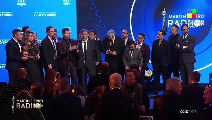 Nadie nos para ganó el Martín Fierro de Oro AM