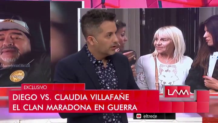 Victoria Onetto: la polémica por el acto de apoyo a Maduro - Fuente: El Trece