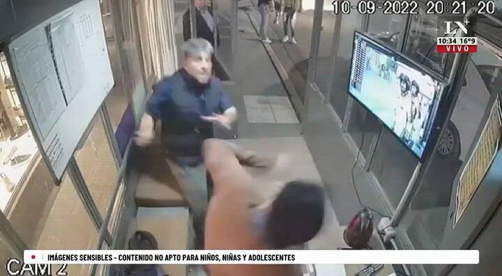 Taxista atacó al operador de un sistema de radio con una llave