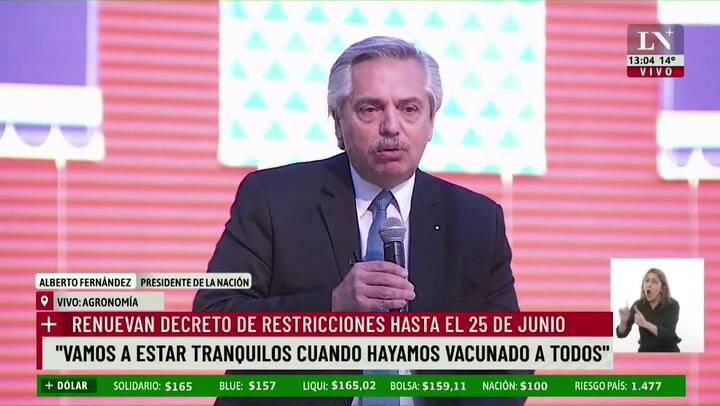 “Váyan y contágiense”, el insólito furcio de Alberto Fernández