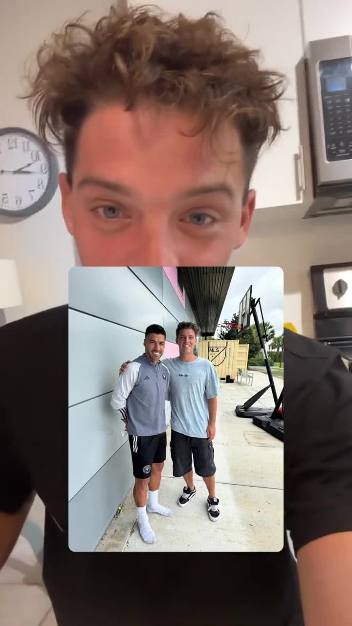 Santi Maratea contó el detrás de escena de su foto con Suárez