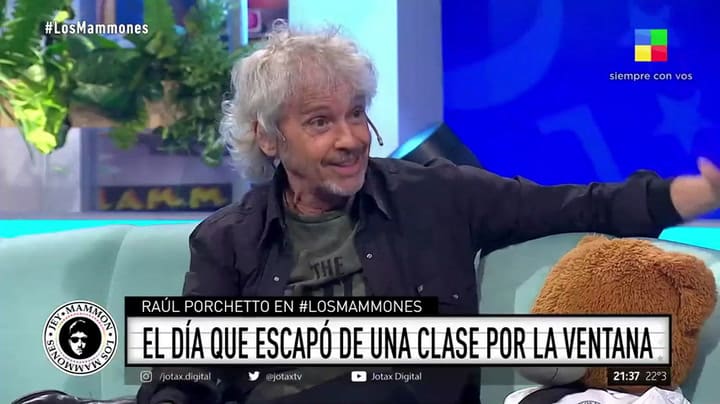 Raúl Porchetto explicó por qué decidió dedicarse ala música y abandonó la política