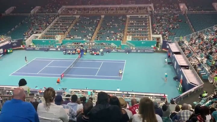 La discusión de Kyrgios con un espectador - Fuente: Twitter