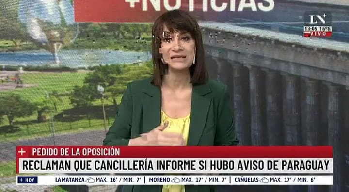 El llamativo dato de María Laura Santillán sobre los tripulantes del avión retenido en Ezeiza