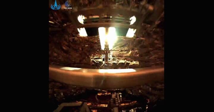 China ya está en Marte y publica imágenes y sonidos de su rover Zhurong - Fuente: BBC