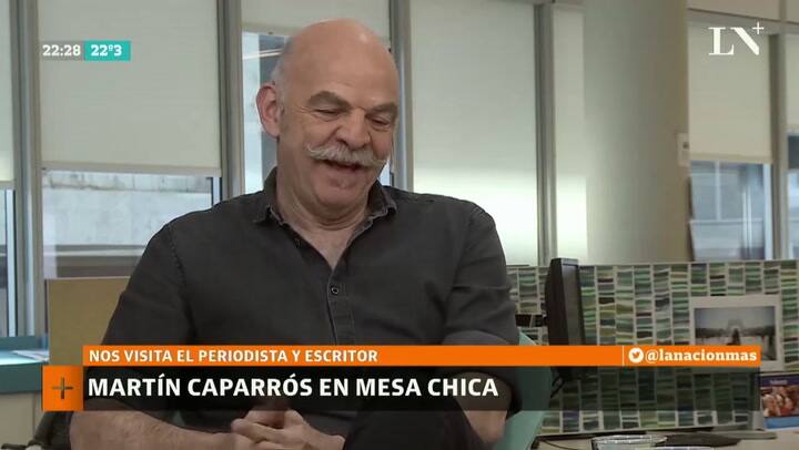 Martín Caparrós: 'La Argentina desde afuera se ve chiquita'