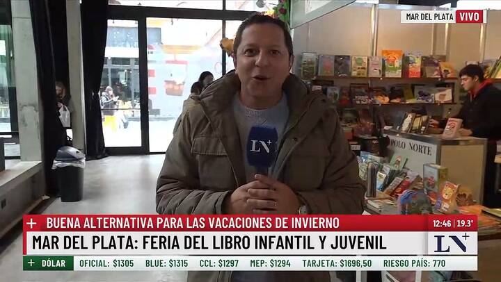 Feria del libro infantil en Mar del Plata
