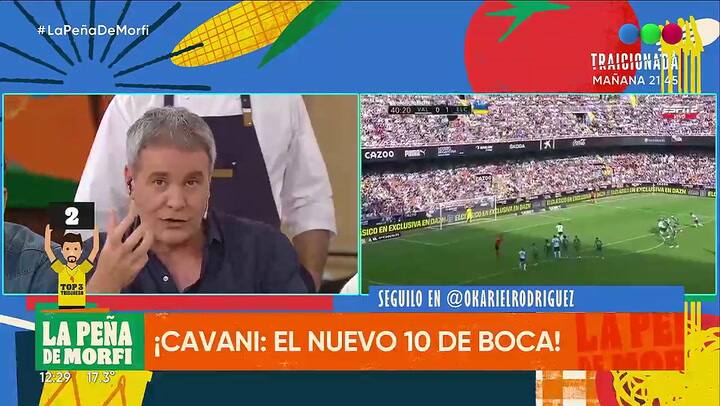 El emocionante regalo que Edison Cavani le hizo a Pichu