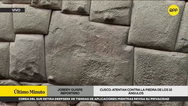 La piedra de los 12 ángulos de Cusco