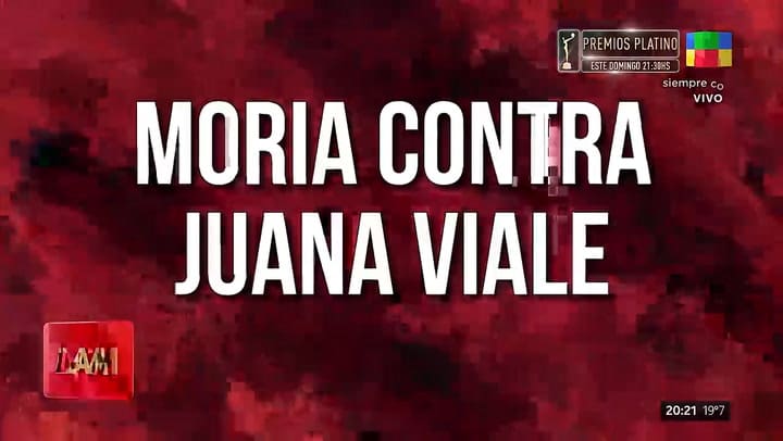 Moria Casan ataco a Juana Viale por su viaje