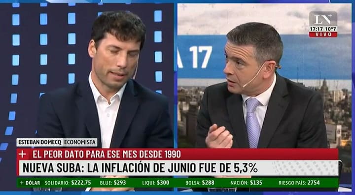 Domecq analizó la economía