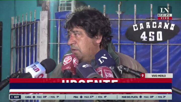 Me arruinaron la vida': el llanto del viudo de la mujer que fue baleada durante una entradera