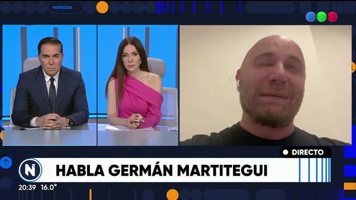 Germán Martitegui habló del robo de medio millón de pesos que sufrió en su casa