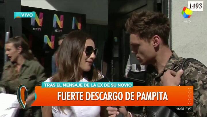 El descargo de Pampita - Fuente: América tv