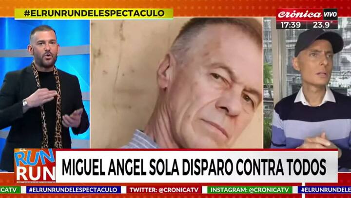 Miguel Ángel Solá destrozó a Marcelo Tinelli, Susana Giménez y Mirtha Legrand y los trató de “imbéci