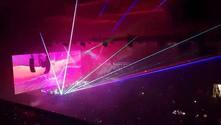Impresionante show de Roger Waters en Barcelona - Fuente: Twitter @drhookeando