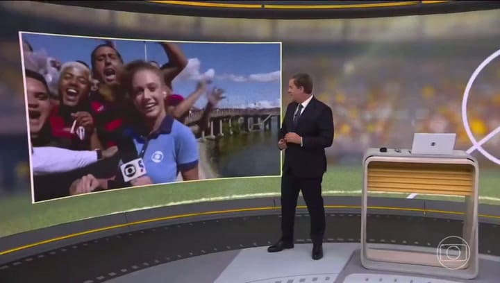 Brasil: una periodista fue agredida por hinchas de Flamengo durante una cobertura por la final de Copa Libertadores