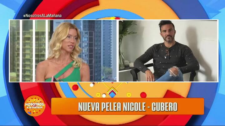Nicole Neumann hablando de las captura de pantalla screenshots en enero 2020 - Fuente: eltrece