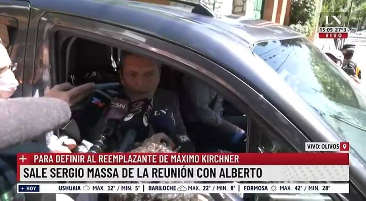 Massa: 'Trabajamos para salir del endeudamiento'