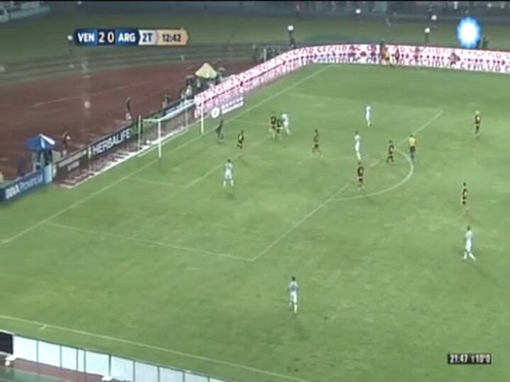 El gol de Pratto para la Argentina