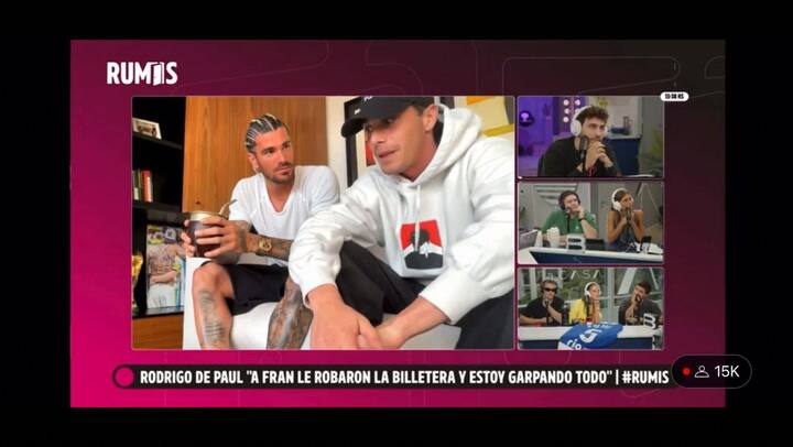 Fran Stoessel habló sobre la amistad que tiene con Rodrigo de Paul