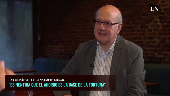 Enrique Piñeyro “Aprendí que con el dinero hay que hacer cosas”