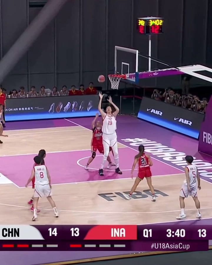 La impresionante basquetbolista de 2,20 mts