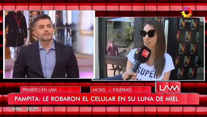 La palabra de Pampita - Gentileza: eltrece