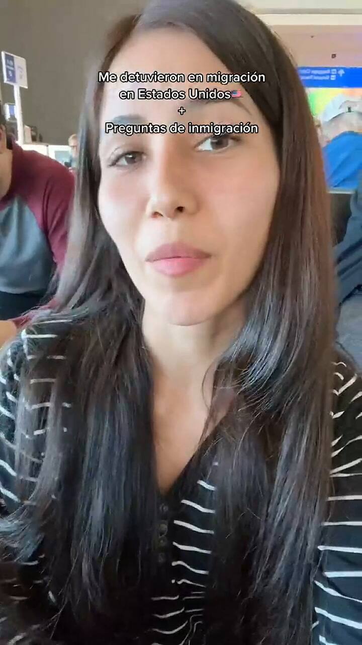 Una tiktoker narró cómo fue su detención en migraciones de EE.UU.