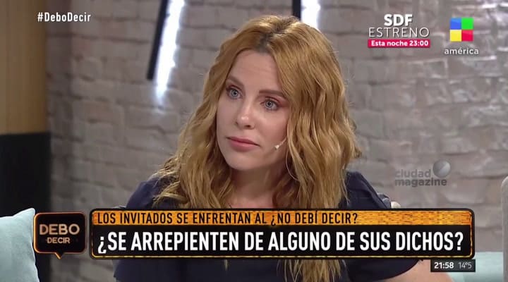 El gesto de Luis Novaresio con Agustina Kampfer - Fuente: América TV