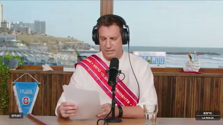 Así fue el debut de Maxi López en Olga