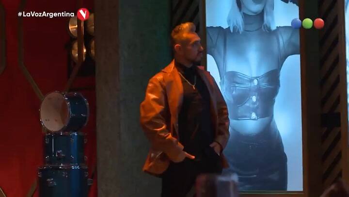 Leandro Pérez, participante de La Voz Argentina 2021 - Fuente: Telefe