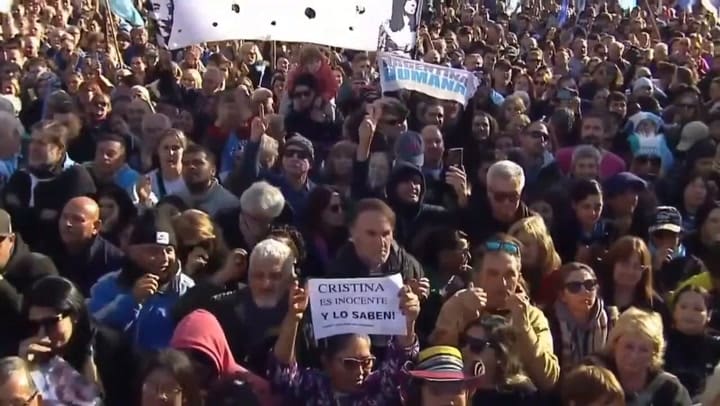 Cristina reapareció con un mensaje para su militancia