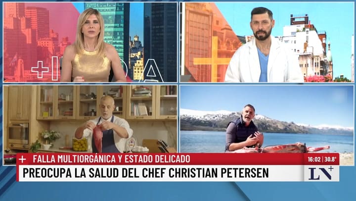 El medico Santiago Sartori en LN+