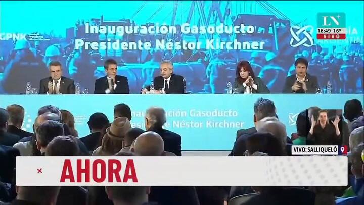 Alberto Fernández: 'Estamos empezando a declarar la independencia energética'