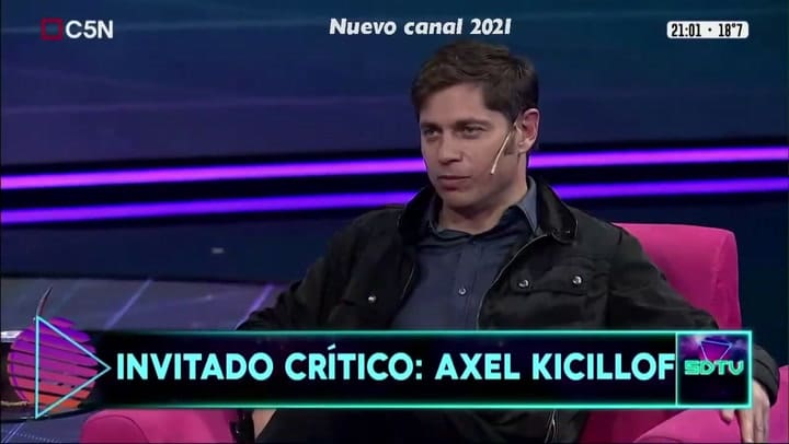 El comentario de la Negra Vernaci que incomodó a Axel Kicillof