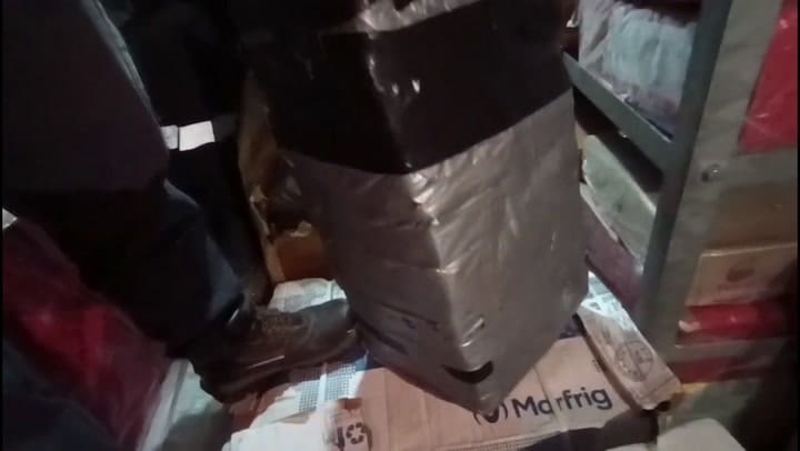 Secuestro de casi 500 kilos de cocaína en el puerto de San Lorenzo, Santa Fe