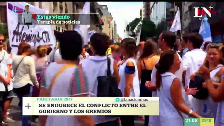 Informe sobre el enfrentamiento del Gobierno VS Gremios