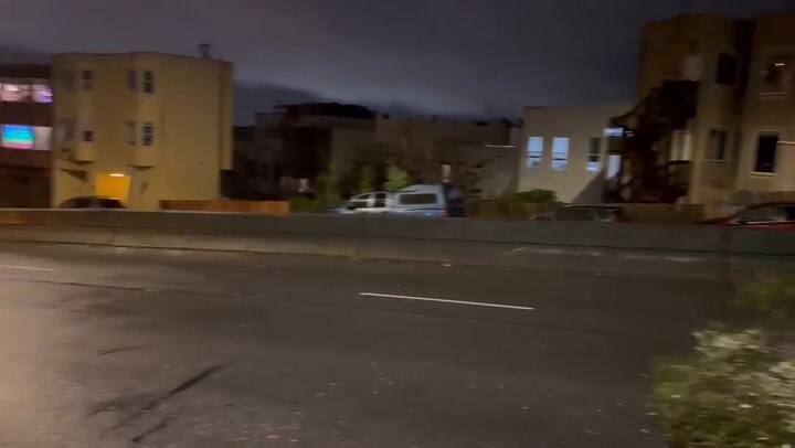 Al menos un muerto en California debido a la bomba ciclónica